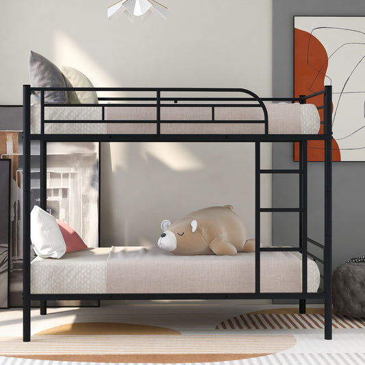 Twin Over Twin Metal Bunk Bed | Just Better Bunk Beds