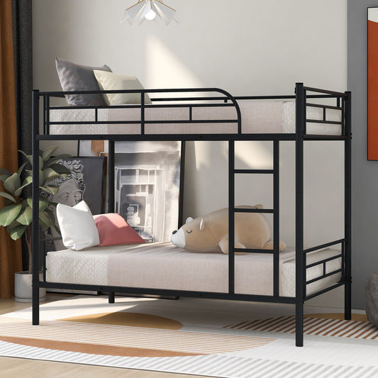 Twin Over Twin Metal Bunk Bed | Just Better Bunk Beds