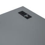 Full Over Full Wood Bunk Bed with Trundle, Storage Drawers, Desk, Gray | Just Better Bunk Beds - View 20