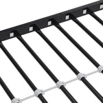 Kids Shared Room Twin Over Full Metal Bunk Bed with Ladder, Black | Just Better Bunk Beds - View 5