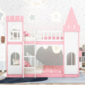 Twin Over Twin Wood Bunk Bed for Kids with Ladder and Guardrails | Just Better Bunk Beds