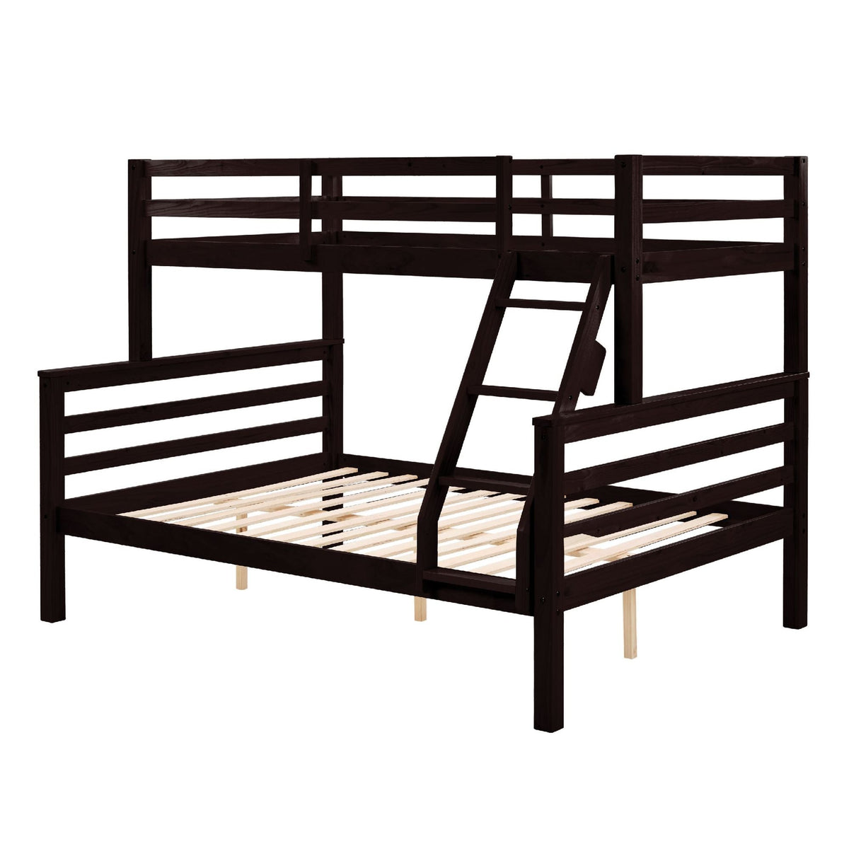 Twin Over Full Wood Bunk Bed | Just Better Bunk Beds