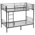 Twin Over Twin Bunk Bed for Kids with Safety Guardrails | Just Better Bunk Beds